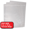 6 x 10 vacuum sealer bags (100)
