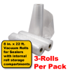 8 x 22 vacuum sealer rolls (3)